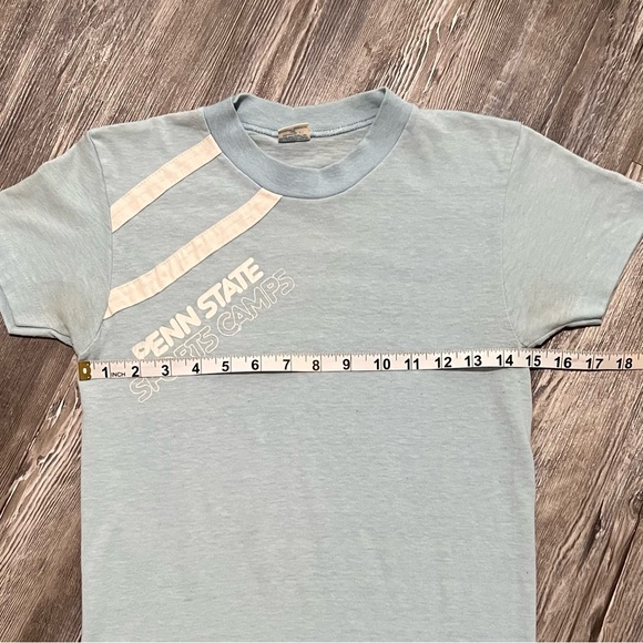 Vintage 70’s Champion Penn State Sports Camp Tee Small Made in USA - Picture 4 of 5